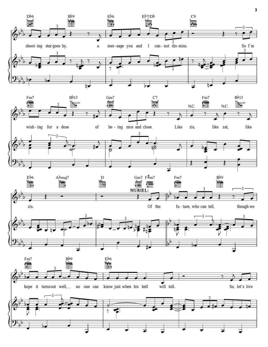 Like Zis/Like Zat Piano, Vocal, Guitar scores gallery preview page 3