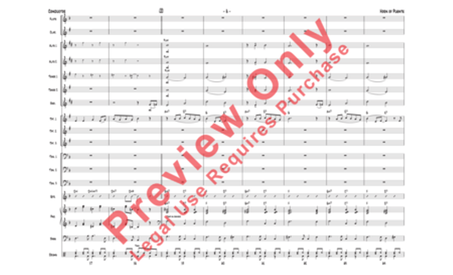 Horn of Puente Horn of Puente Jazz Ensemble scores gallery preview page 23