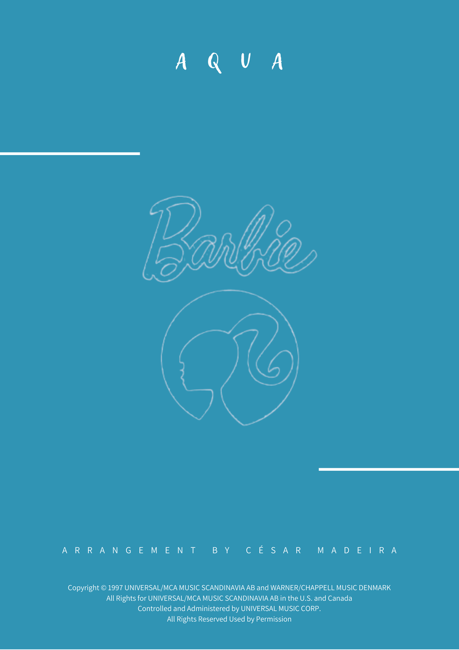 Barbie Girl Piano scores gallery preview page 2