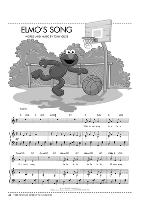 Book cover for Elmo's Song (from Sesame Street)