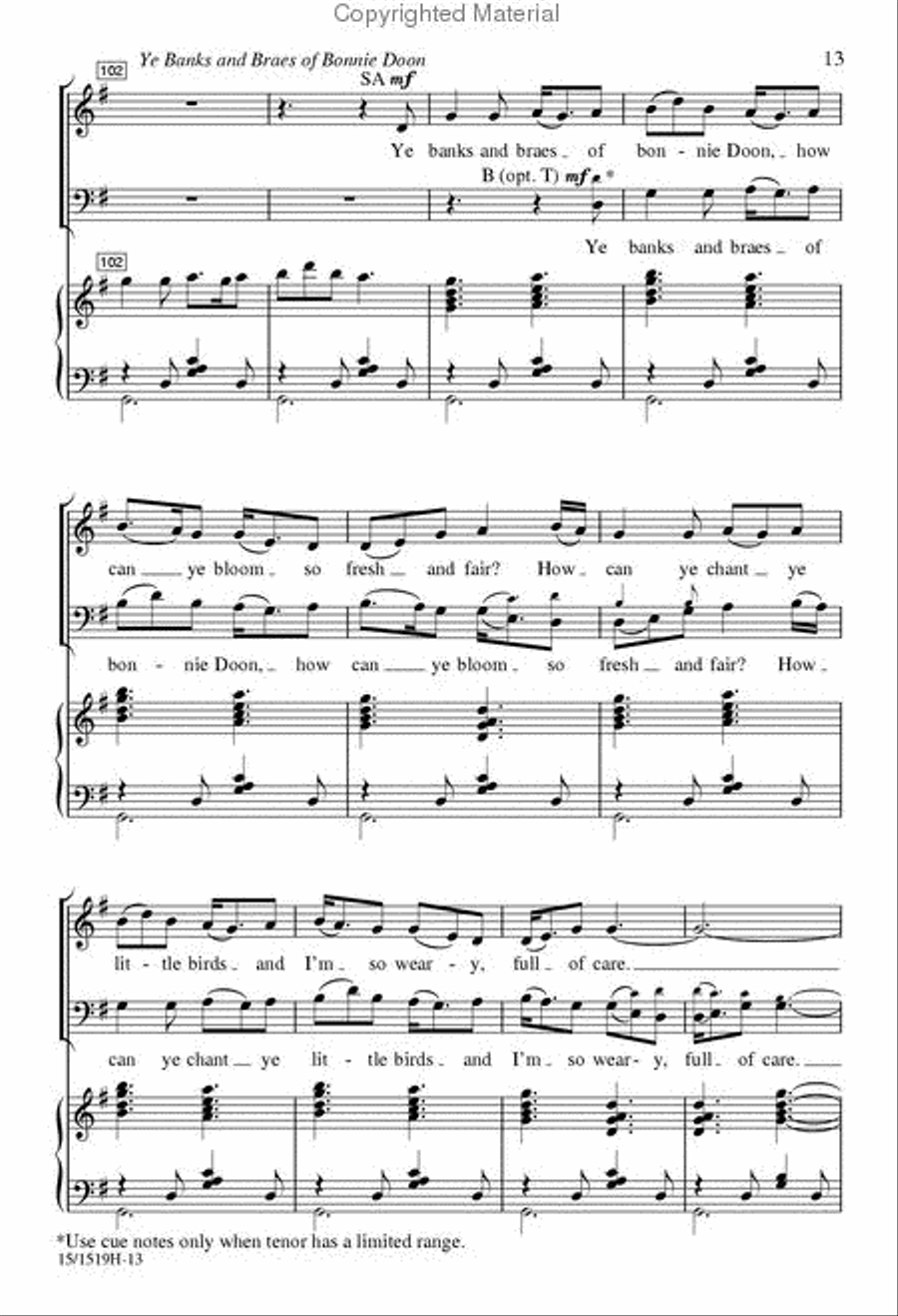 A Scottish Tribute A Scottish Tribute 4-Part scores gallery preview page 12