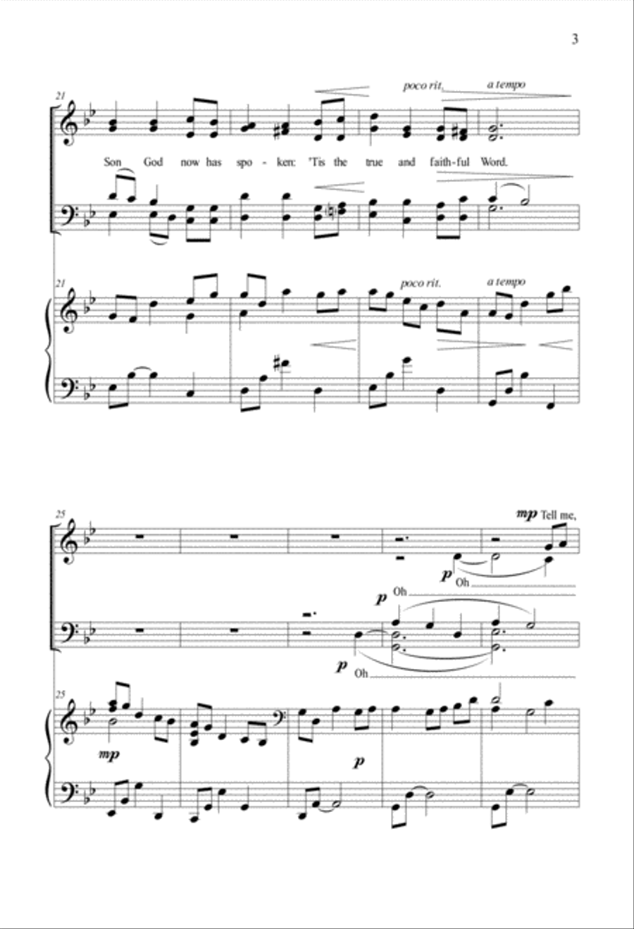 Stricken, Smitten, and Afflicted 4-Part scores gallery preview page 3