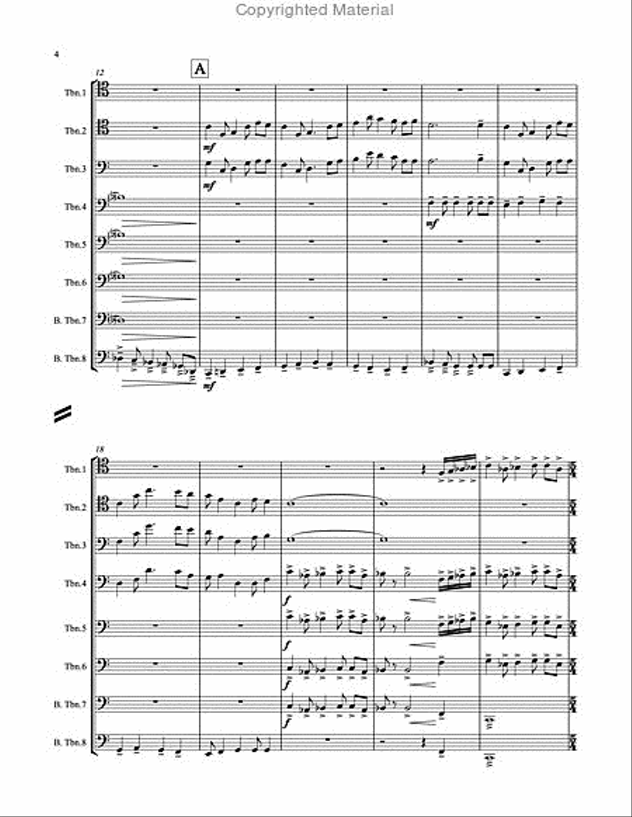 World Report World Report Trombone scores gallery preview page 3