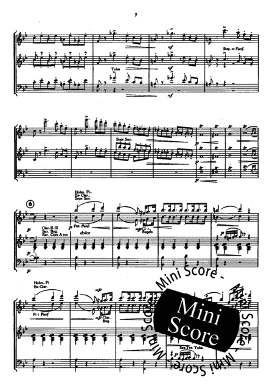 Il Barbiere Di Sivigla Il Barbiere Di Sivigla Concert Band scores gallery preview page 11