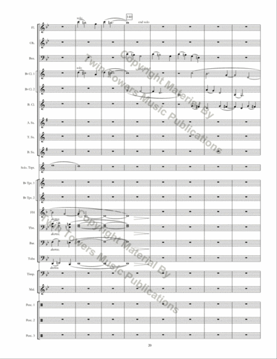 Sinfonia Concert Band scores gallery preview page 21