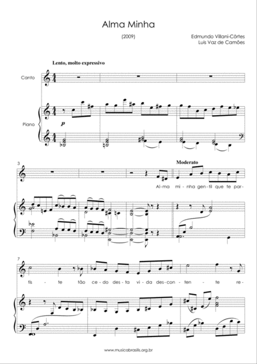 Alma Minha Voice scores gallery preview page 3