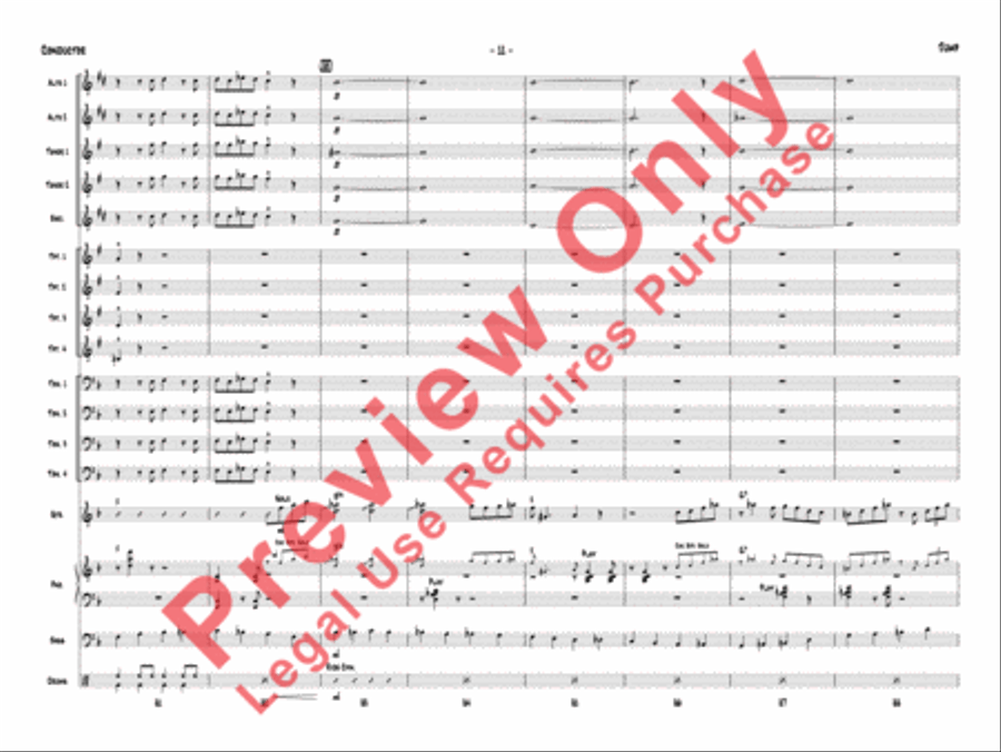 Jump Jump Jazz Ensemble scores gallery preview page 14
