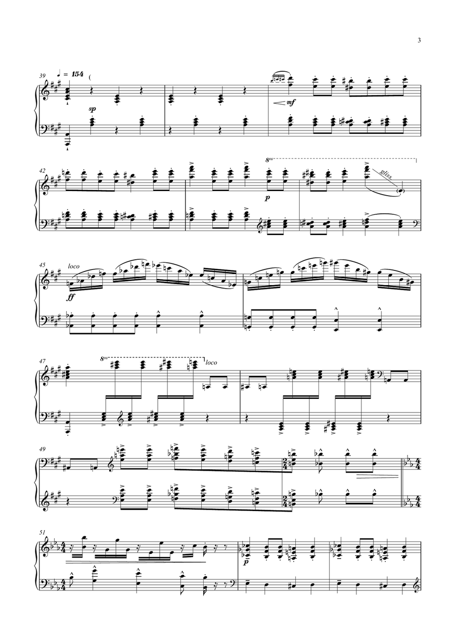 Bohemian Rhapsody Piano Solo scores gallery preview page 3