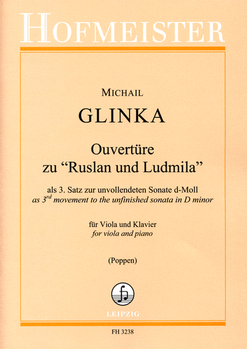 Ouverture zu "Ruslan und Ludmila"