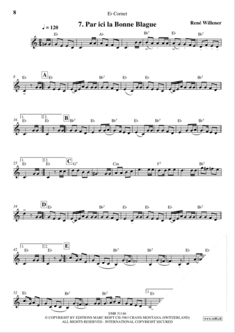 La Fete au Chalet Volume 3 Cornet scores gallery preview page 9