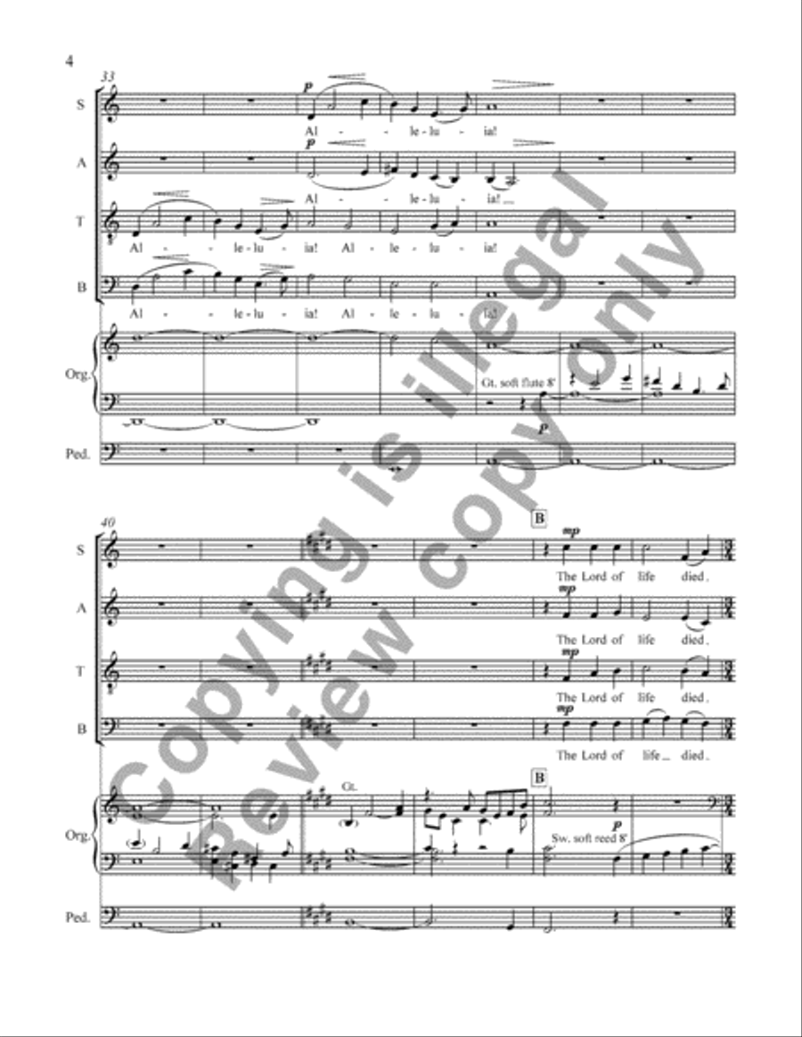 This Peerless Dawn 4-Part scores gallery preview page 23