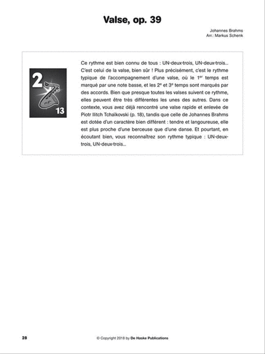 Écouter, lire & jouer - Les Grands Classiques Tenor Saxophone scores gallery preview page 4