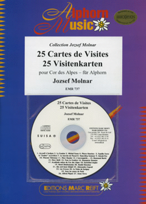 Book cover for 25 Cartes de Visites