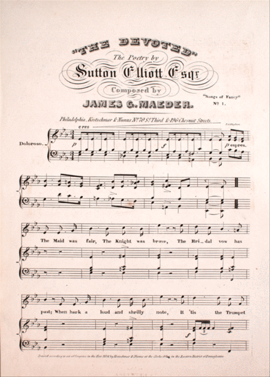 The Devoted Voice scores gallery preview page 1