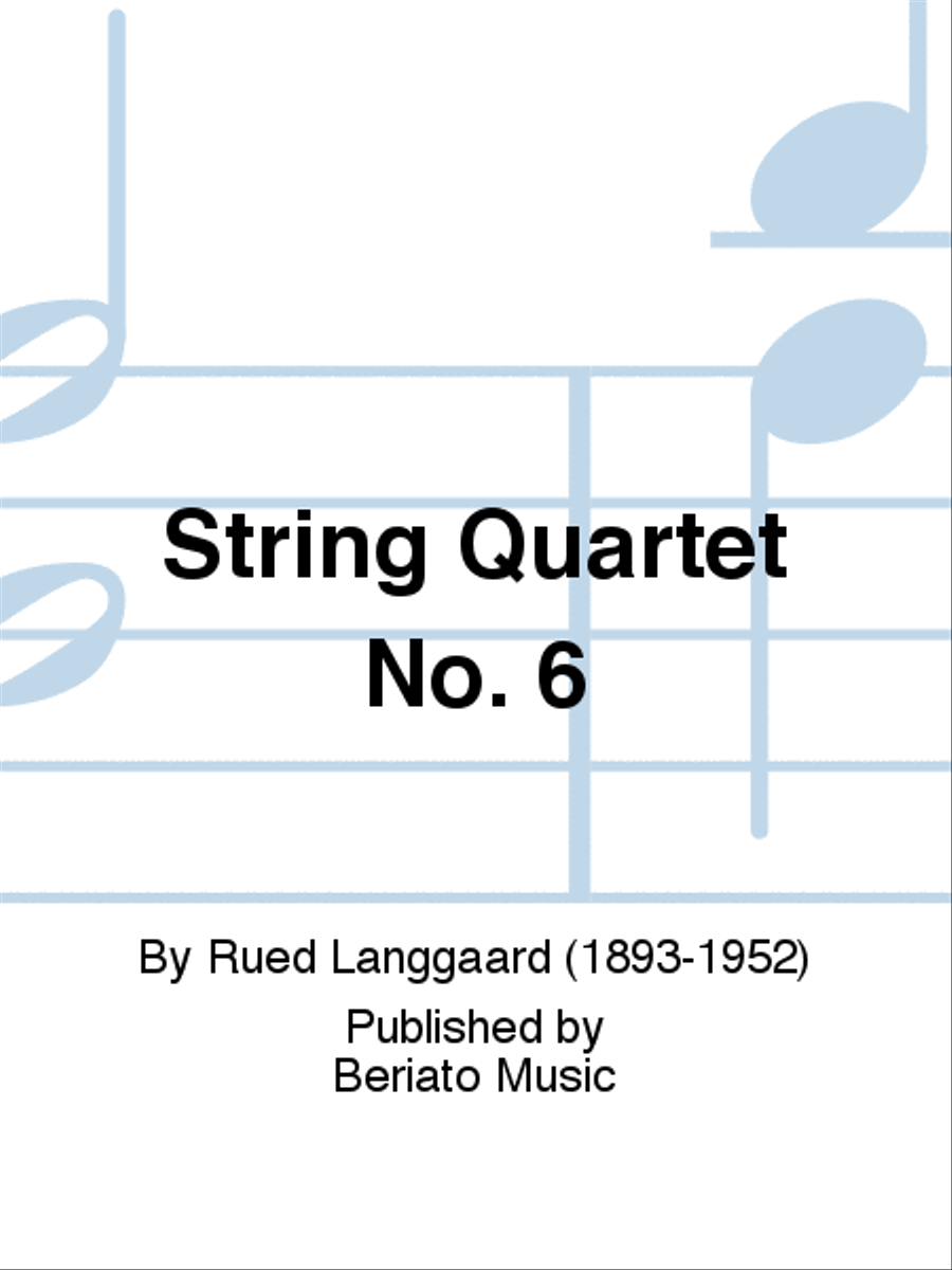 String Quartet No. 6