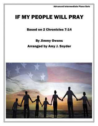 Book cover for If My People Will Pray