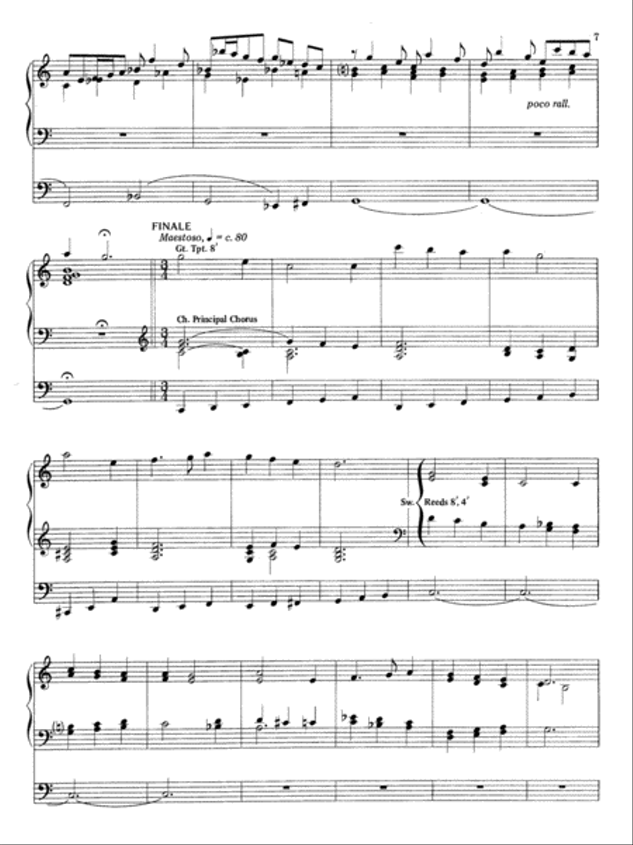 Abbot's Leigh Organ Solo scores gallery preview page 7