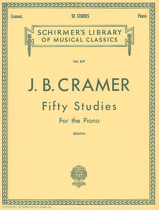 Book cover for Fifty Studies for the Piano