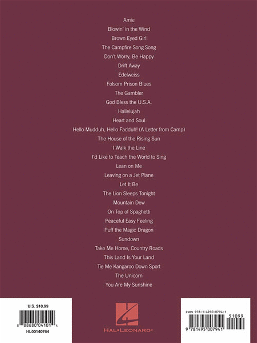 Campfire Songs Electronic Keyboard scores gallery preview page 2