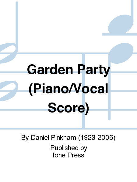 Garden Party (Piano/Vocal Score)
