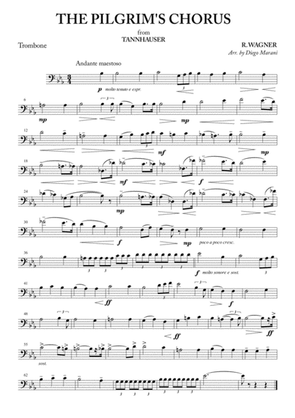 The Pilgrim's Chorus for Brass Quartet image number null