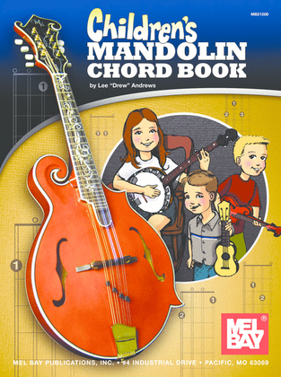 Book cover for Children's Mandolin Chord Book