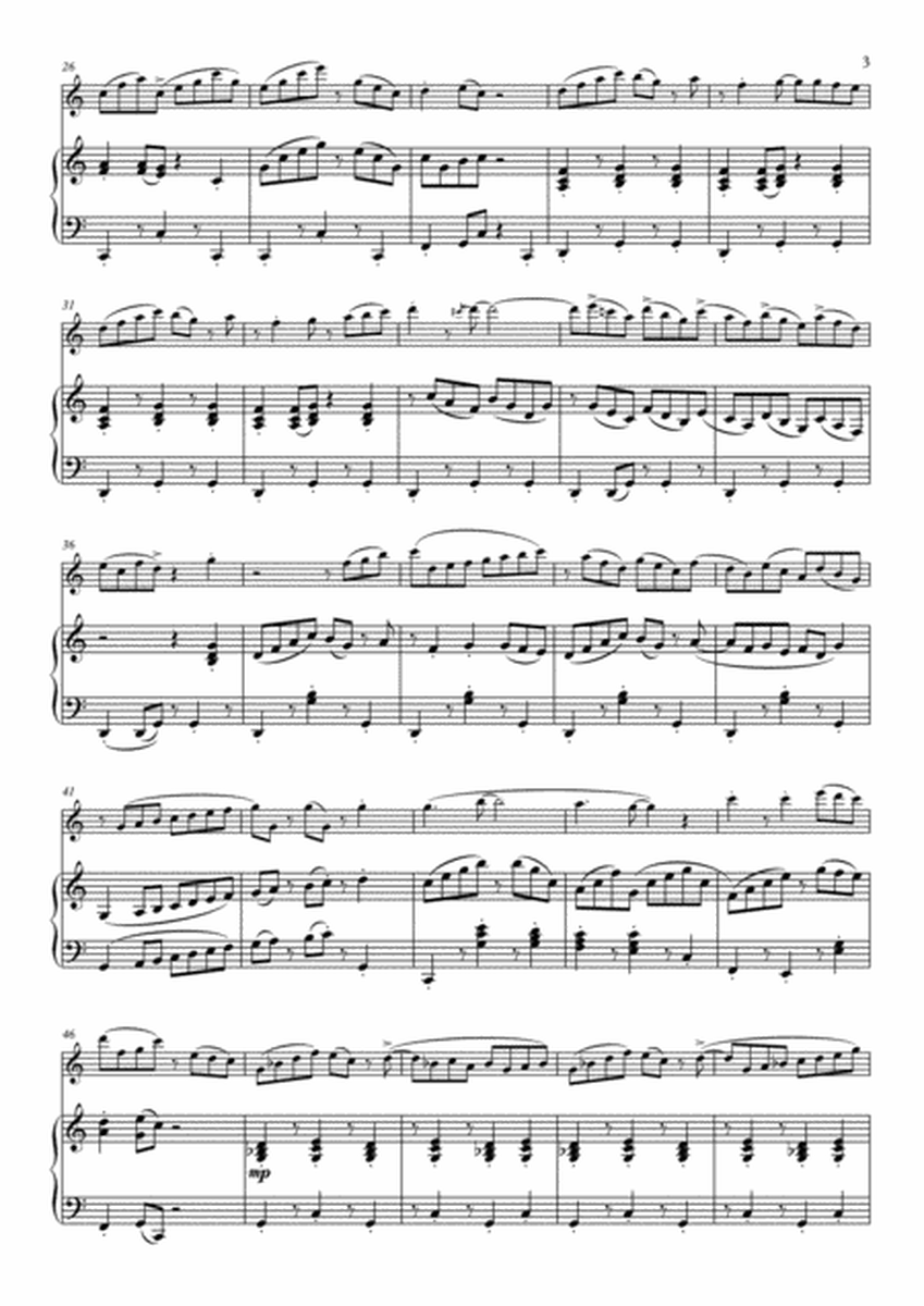 Salsamania for Flute and Organ