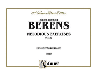 Book cover for Melodious Exercises, Op. 62