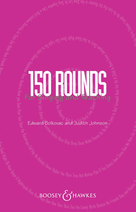 Book cover for 150 Rounds for Singing and Teaching