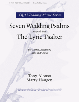 Book cover for Seven Wedding Psalms