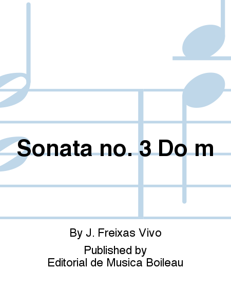 Sonata no. 3 Do m