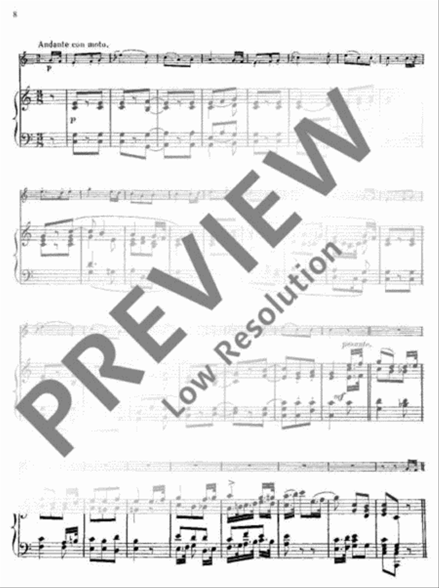 Fantaisie sur des airs écossais Flute scores gallery preview page 9