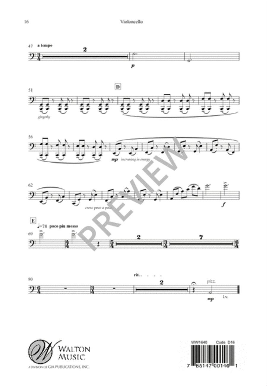 Remembering 4-Part scores gallery preview page 17