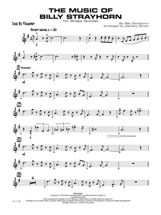 The Music Of Billy Strayhorn (Brass Quintet) (arr. Zachary Smith)