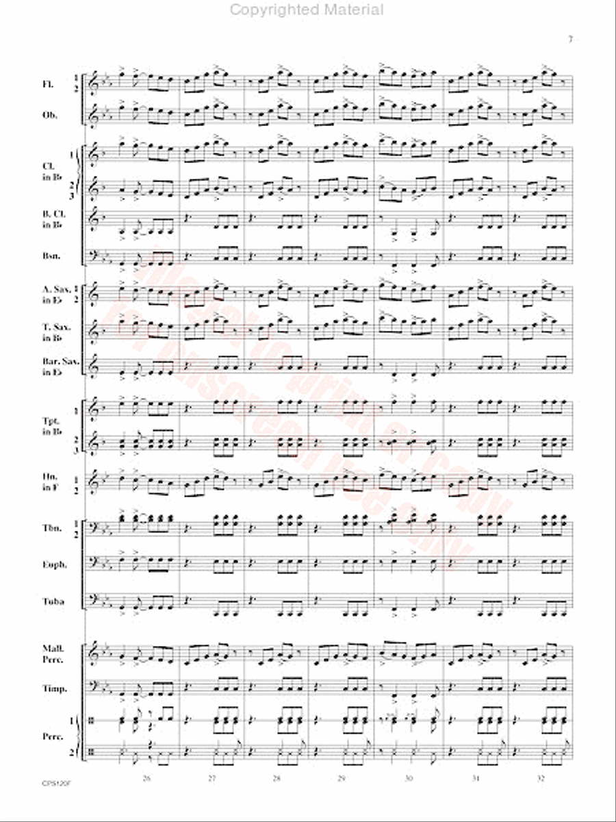 Instinct Concert Band scores gallery preview page 8