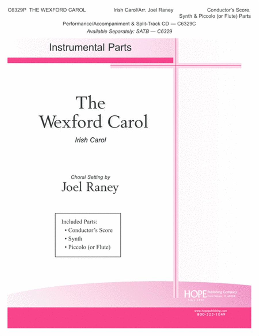 The Wexford Carol The Wexford Carol Choir scores gallery preview page 1