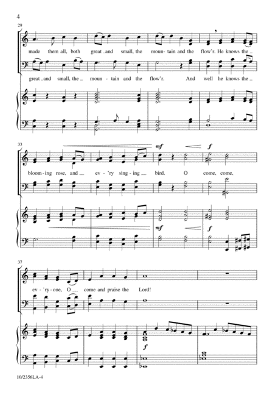 Boundless Love Boundless Love 4-Part scores gallery preview page 4