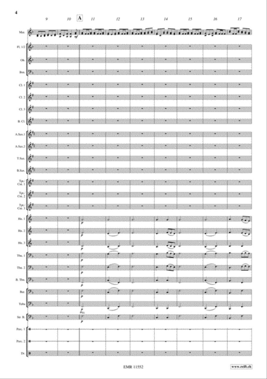 You're So Cool You're So Cool Concert Band scores gallery preview page 5