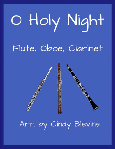 O Holy Night, for Flute, Oboe and Clarinet image number null