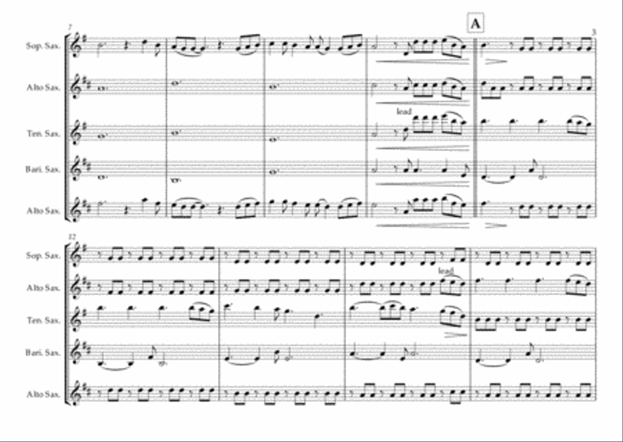 Perfect Woodwind Quartet scores gallery preview page 3