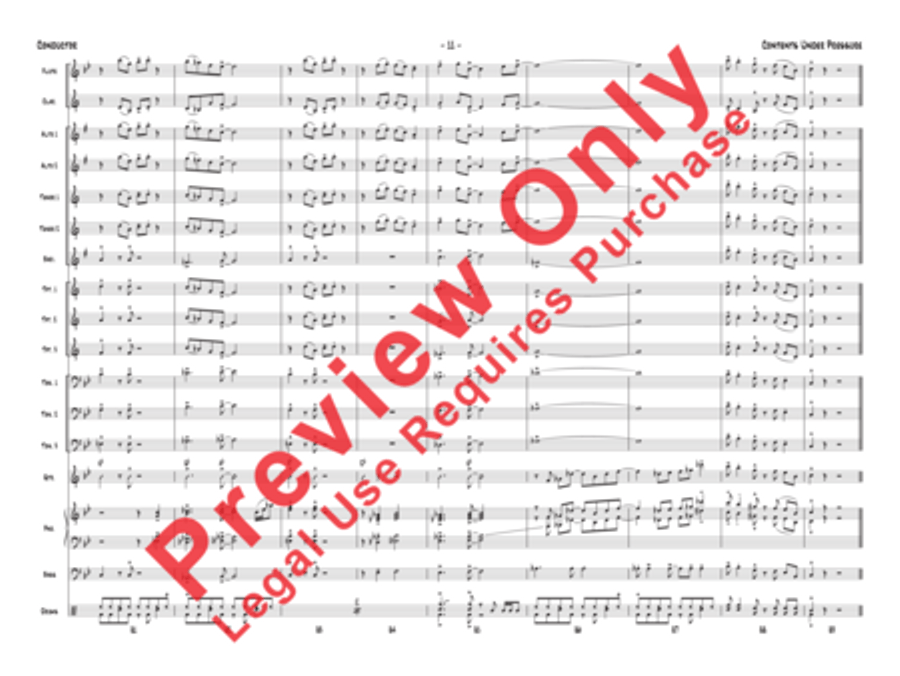 Contents Under Pressure Jazz Ensemble scores gallery preview page 14