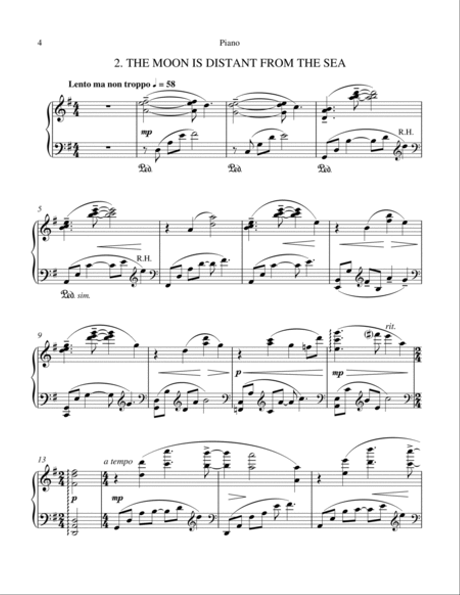 Flowers of the Soul (Piano) Piano Solo scores gallery preview page 4