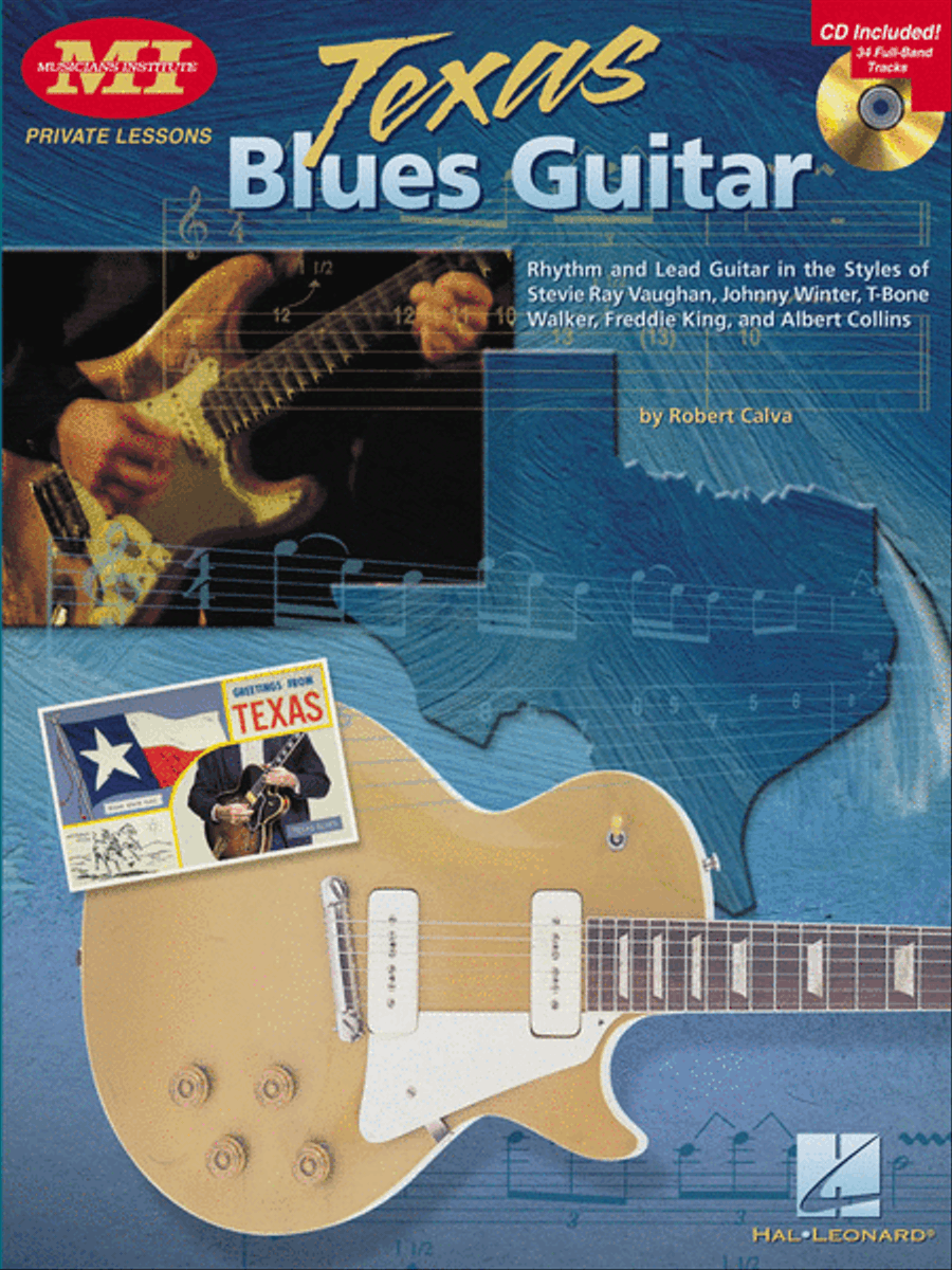 Texas Blues Guitar Texas Blues Guitar Electric Guitar scores gallery preview page 1