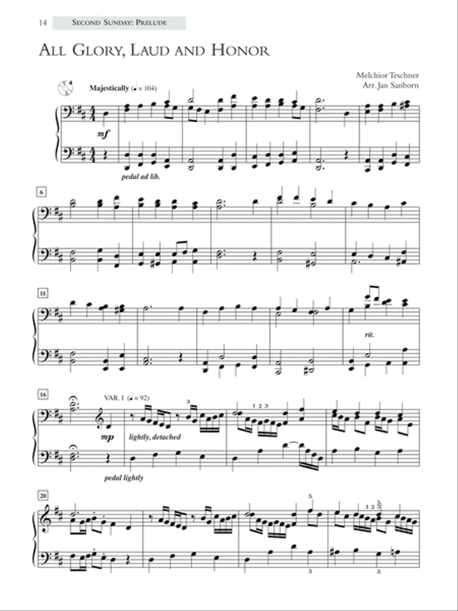 A Month of Sundays Piano Solo scores gallery preview page 4
