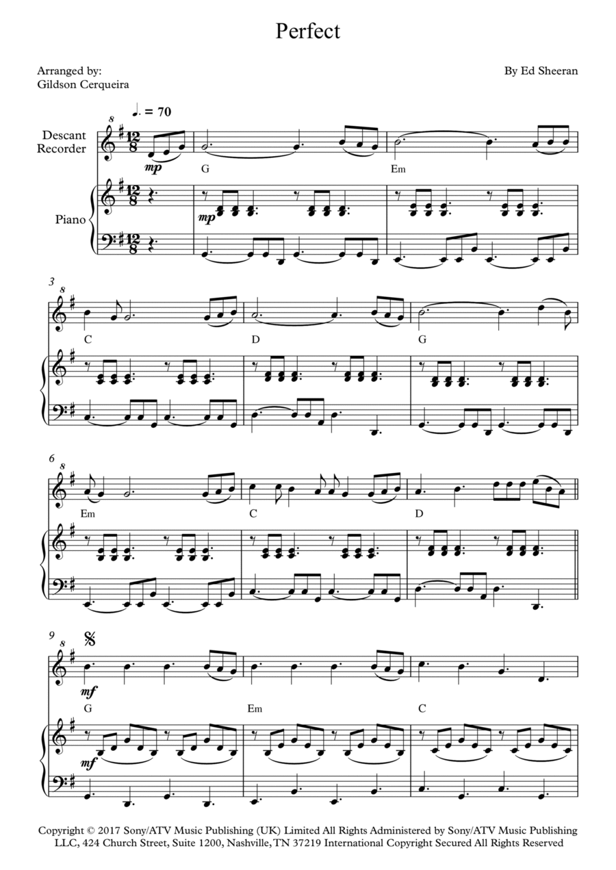Perfect Chamber Music scores gallery preview page 1