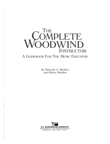 The Complete Woodwind Instructor
