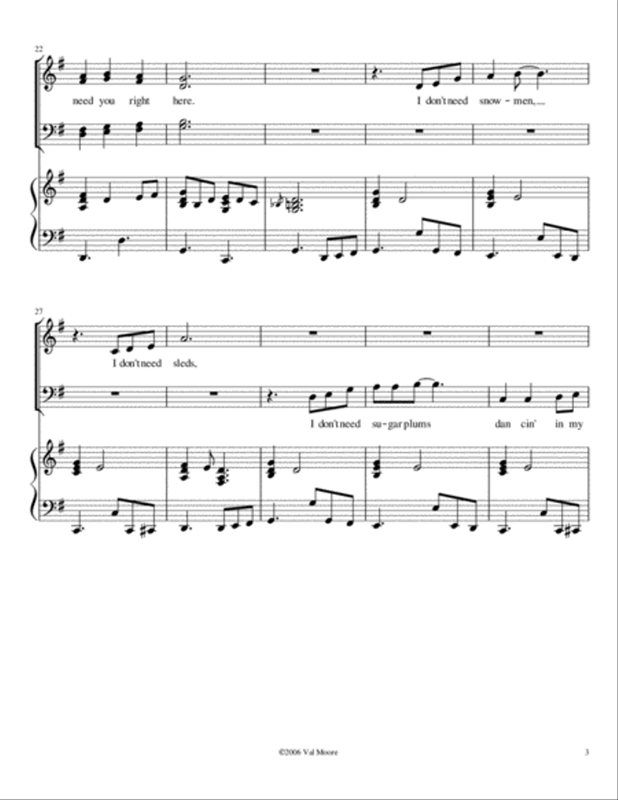 This Christmas 4-Part scores gallery preview page 3