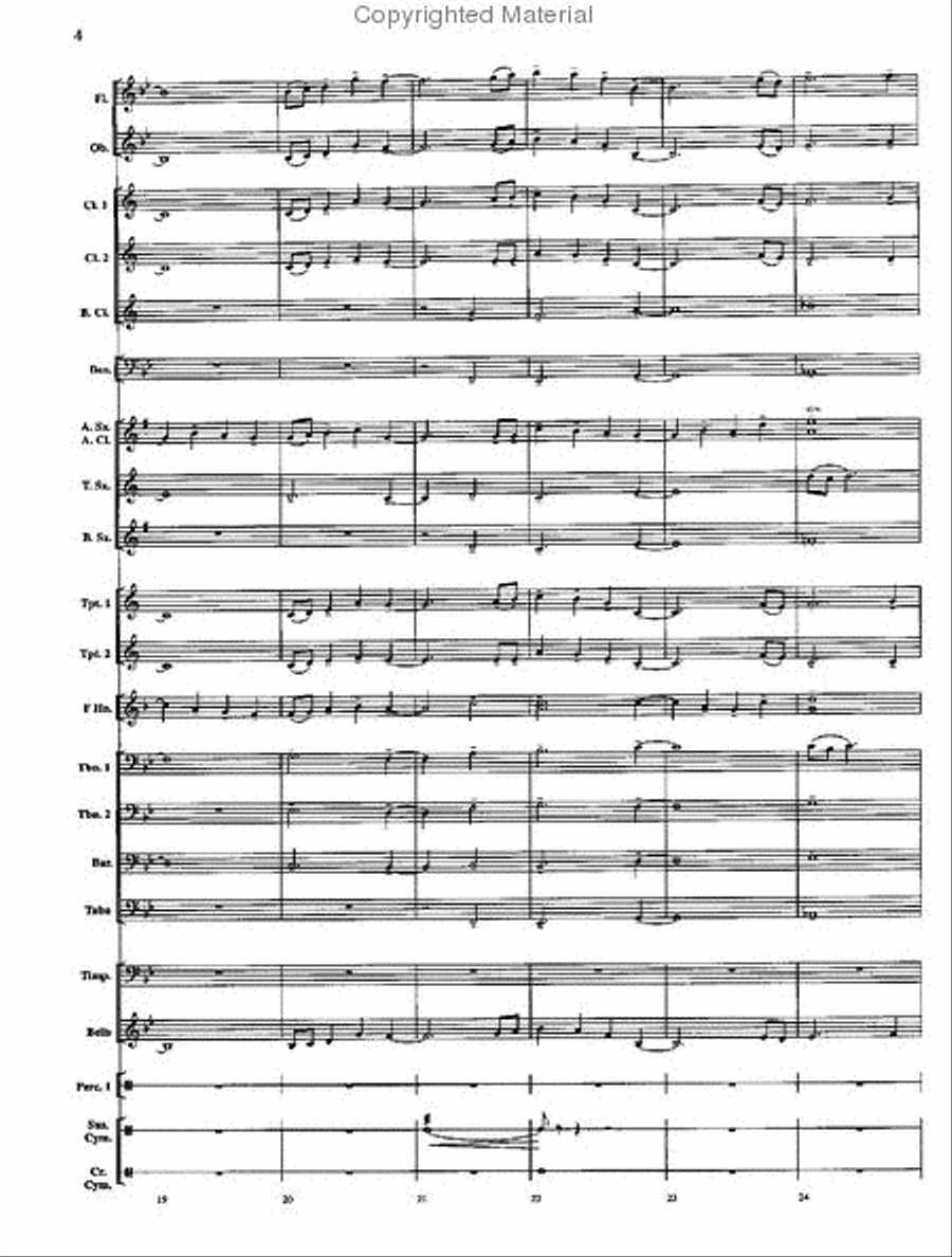 On Freedom's Wings On Freedom's Wings Concert Band scores gallery preview page 5