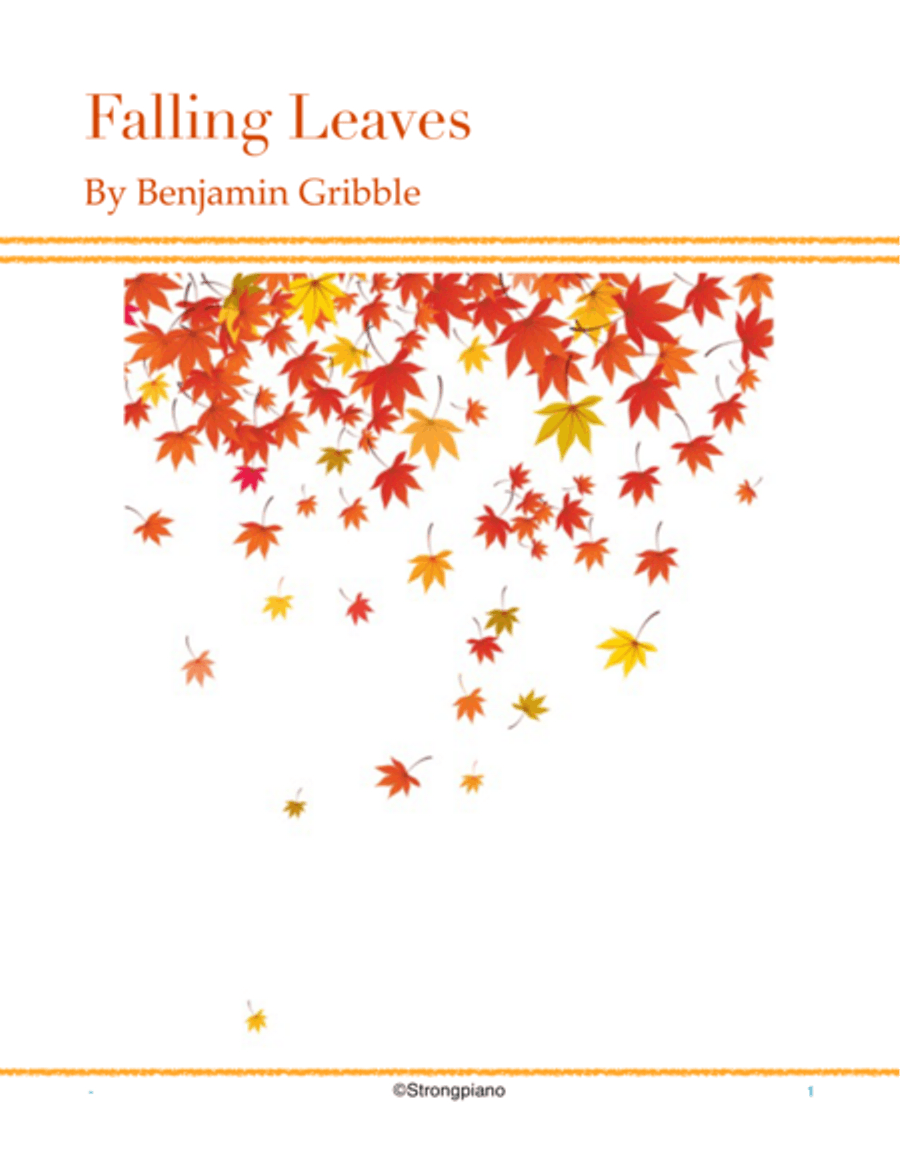 Falling Leaves Piano Method scores gallery preview page 1