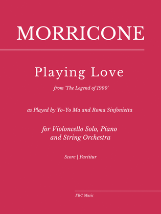 Book cover for Playing Love - Score Only